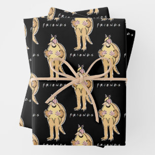 FRIENDS™ Holiday Armadillo Wrapping Paper Sheets