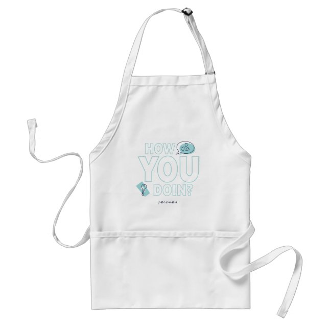 FRIENDS™ | How You Doin? Adult Apron (Front)