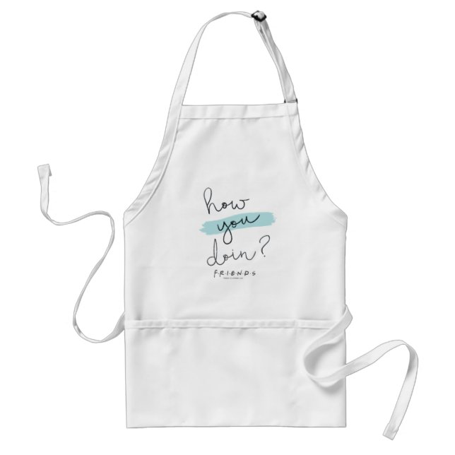 FRIENDS™ | How You Doin? Adult Apron (Front)