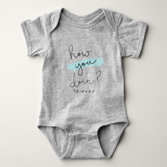 FRIENDS™ | How You Doin? Baby Bodysuit (Front)