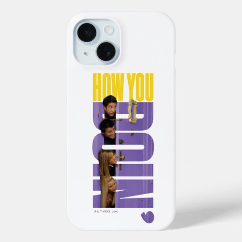 FRIENDS  How You Doin iPhone 15 Case