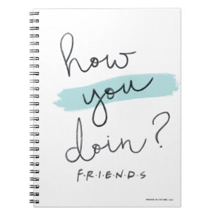 FRIENDS™   How You Doin? Notebook