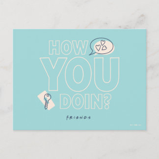 FRIENDS™ | How You Doin? Postcard
