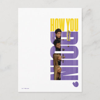 FRIENDS™ | How You Doin' Postcard