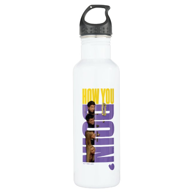 FRIENDS™ | How You Doin' Stainless Steel Water Bottle (Front)
