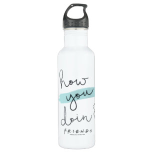FRIENDS™ How You Doin? Stainless Steel Water Bottle