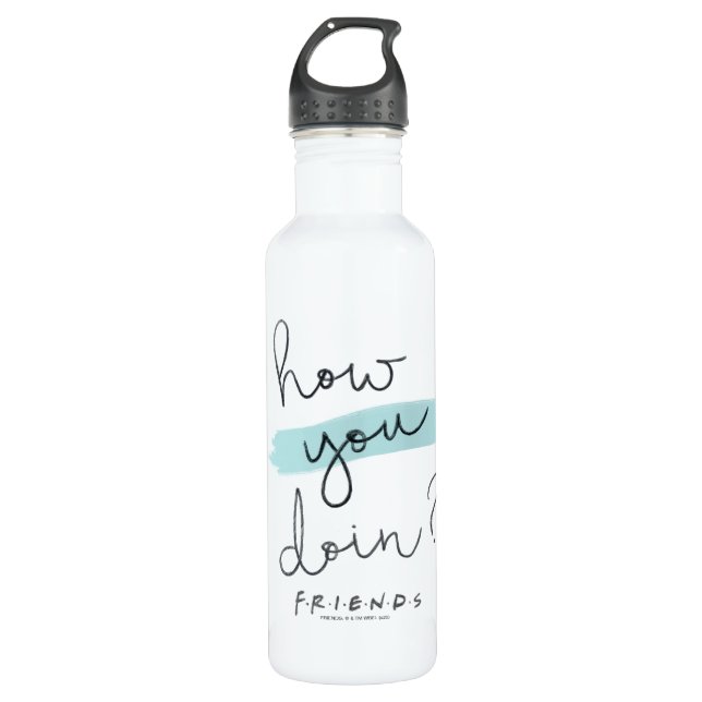 FRIENDS™ | How You Doin? Stainless Steel Water Bottle (Front)