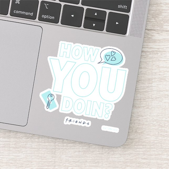 FRIENDS™ | How You Doin? Sticker (Detail)