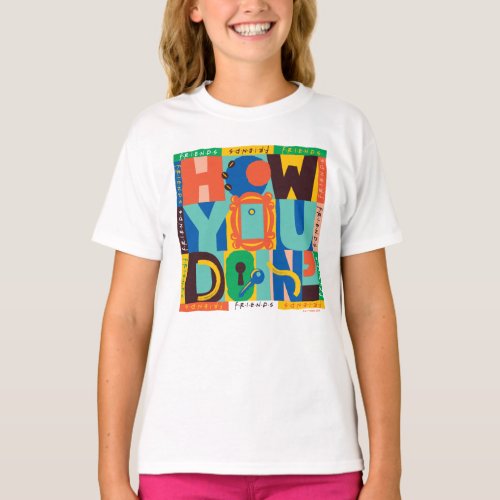 FRIENDS  How You Doin _ Vibrant Graphic T_Shirt