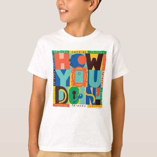 FRIENDS  How You Doin _ Vibrant Graphic T_Shirt