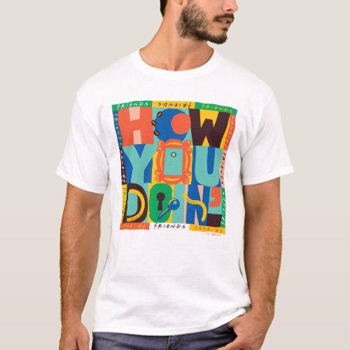 FRIENDS  How You Doin _ Vibrant Graphic T_Shirt