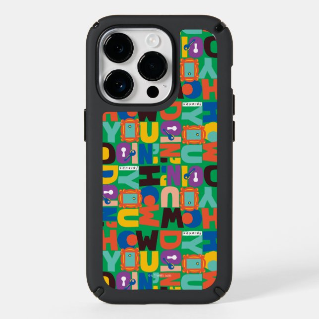 FRIENDS™ | How You Doin' Vibrant Pattern Speck iPhone Case (Front)