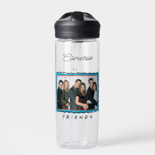 FRIENDSâ  Hugging Couples  Add Your Name Water Bottle