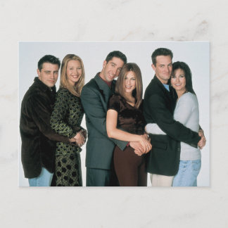 FRIENDS™ | Hugging Couples Invitation Postcard