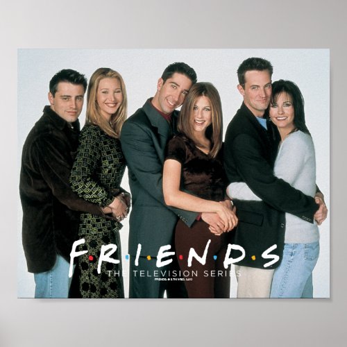 FRIENDS  Hugging Couples Poster