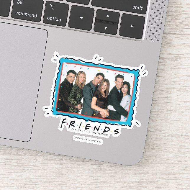 FRIENDS™ | Hugging Couples Sticker (Detail)