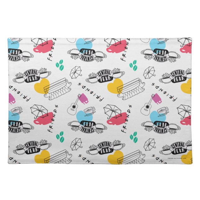 FRIENDS™ | Icon Pattern Cloth Placemat (Front)