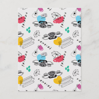 FRIENDS™ | Icon Pattern Invitation Postcard