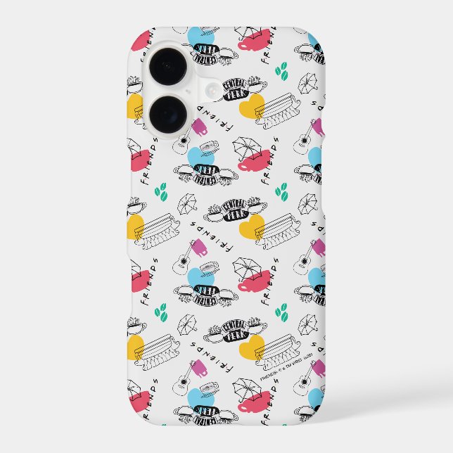 FRIENDS™ | Icon Pattern Iphone Case (Back)