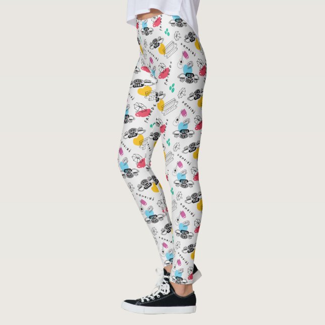FRIENDS™ | Icon Pattern Leggings (Left)