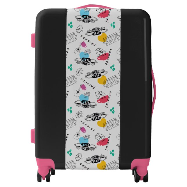 FRIENDS™ | Icon Pattern Luggage (Front)