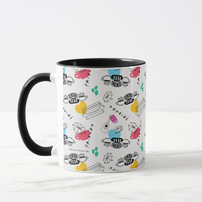FRIENDS™ | Icon Pattern Mug (Left)