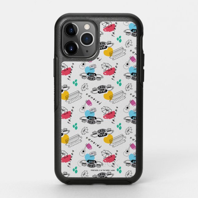 FRIENDS™ | Icon Pattern Otterbox iPhone Case (Back)