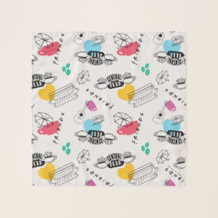 FRIENDS™   Icon Pattern Scarf