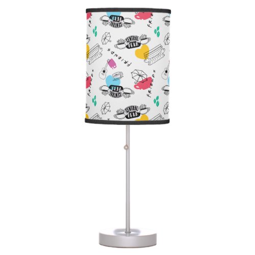 FRIENDS  Icon Pattern Table Lamp