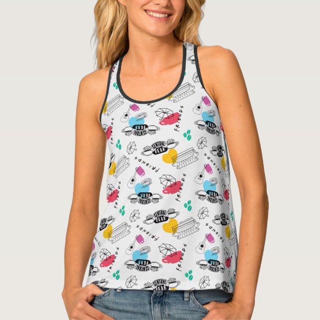 FRIENDS™ | Icon Pattern Tank Top (Front)