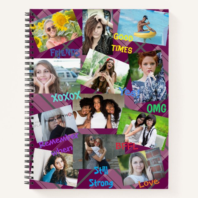 Friends Inspired Photo Notebook  HAMbWG (Front)
