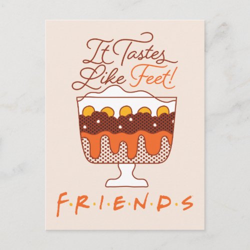 FRIENDS  It Tastes Like Feet Invitation Postcard