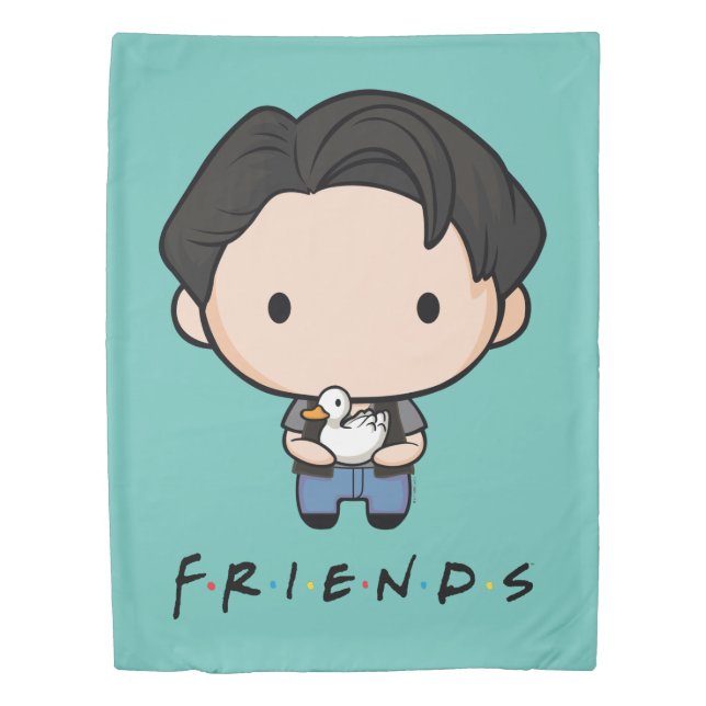 FRIENDS™ | Joey Chibi Duvet Cover (Front)