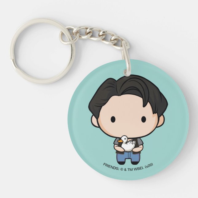 FRIENDS™ | Joey Chibi Keychain (Front)