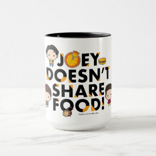 FRIENDS™   Joey Doesn't Share Food Chibi Mug