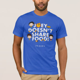 FRIENDS™ Joey Doesn't Share Food Chibi T-Shirt