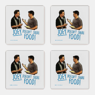 FRIENDS™ Joey Doesn't Share Food! Coaster Set