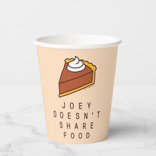 FRIENDS™ | Joey Doesn't Share Food Paper Cups (Front)