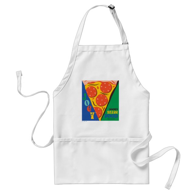 FRIENDS™ | Joey Doesn't Share Food - Pizza Graphic Adult Apron (Front)