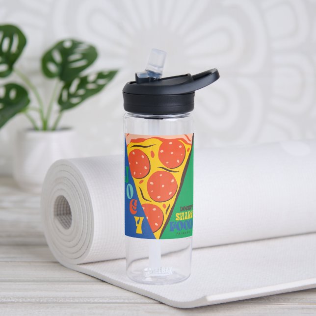 FRIENDS™ | Joey Doesn't Share Food - Pizza Graphic Water Bottle (Yoga)