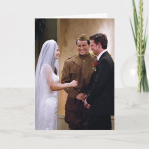 FRIENDS™ Joey Marries Monica & Chandler Card