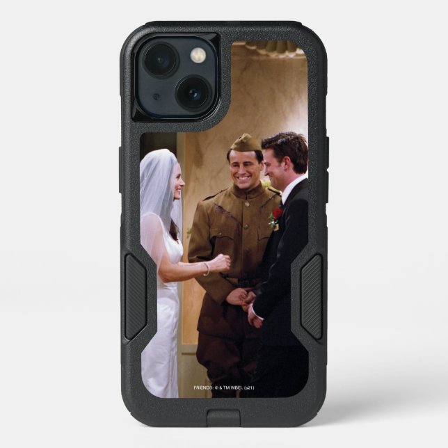 FRIENDS™ | Joey Marries Monica & Chandler Otterbox iPhone Case (Back)
