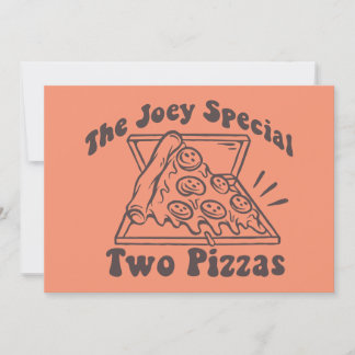 FRIENDS™ | Joey Pizza Quote Note Card