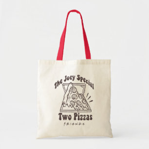FRIENDS™ Joey Pizza Quote Tote Bag