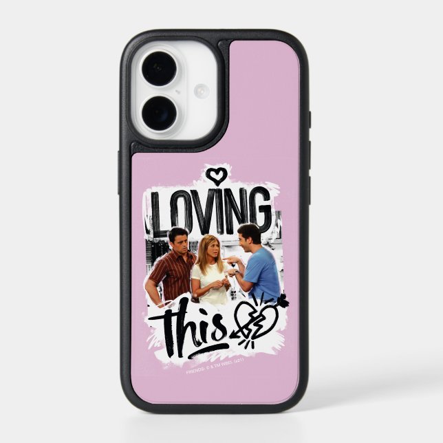 FRIENDS™ | Joey, Rachel, & Ross - Loving This! Otterbox iPhone Case (Back)