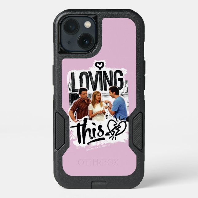 FRIENDS™ | Joey, Rachel, & Ross - Loving This! Otterbox iPhone Case (Back)