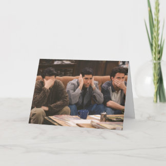 FRIENDS™ | Joey, Ross, and Chandler on the Couch Card