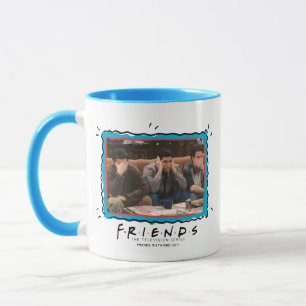 FRIENDS™ Joey, Ross, and Chandler on the Couch Mug