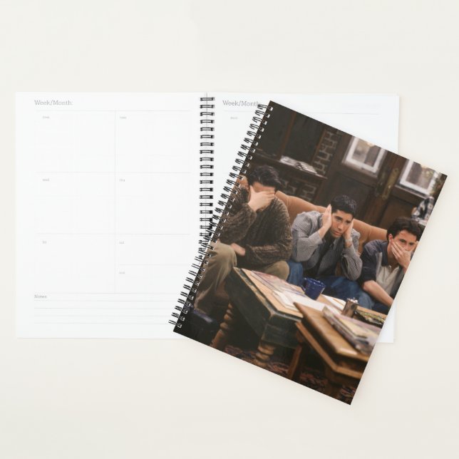 FRIENDS™ | Joey, Ross, and Chandler on the Couch Planner (Display)