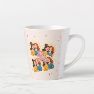 Friends Keepsake Collage add your photo Latte Mug